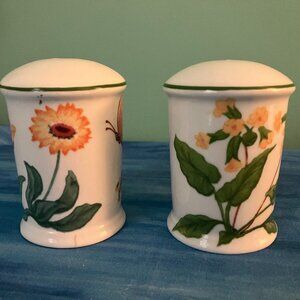 Butterflies Ceramic Salt and Pepper Shakers